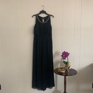 ✨JESSICA SIMPSON✨ NEVER BEEN WORN black wide-leg jumpsuit size 12